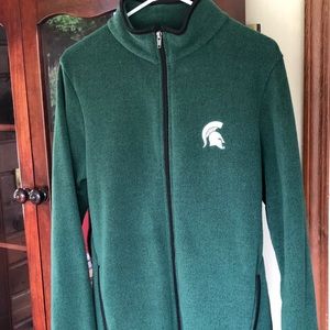 Michigan State University Zip Fleece